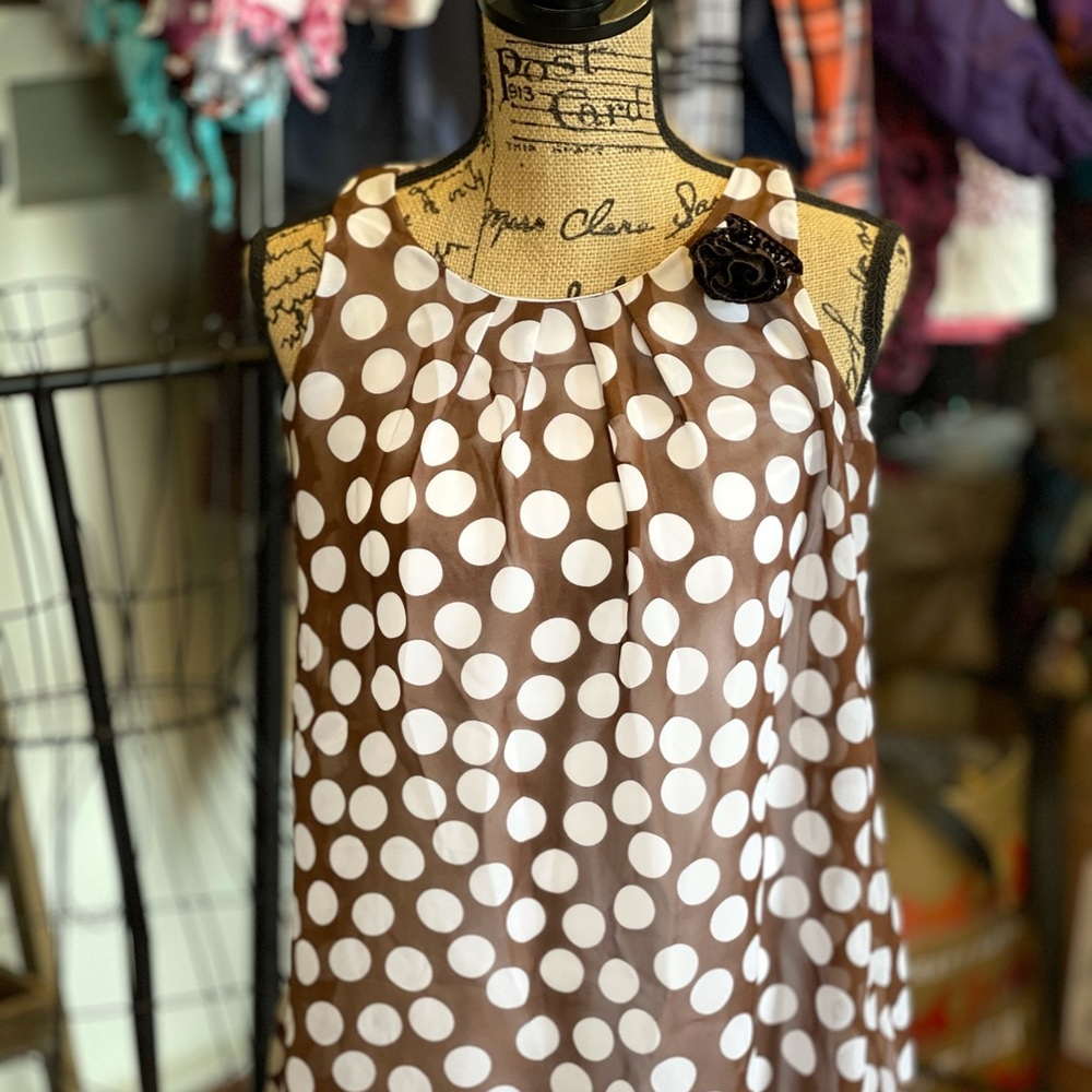 Fun polka dot dress